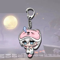 Supernatural Task Force Anime Character Acrylic Keychain for Backpacks and Gifts