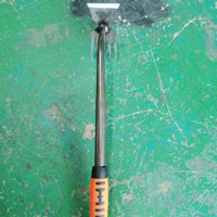 New 11-Tooth Manganese Steel Dual-Purpose Weeding Tool, Handheld Root Remover and Soil Loosener Rake