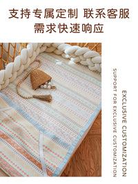 Baby Crib Cotton Gauze Cooling Mat Sheet for Kindergarten and Infants