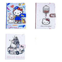 A5 Cute Cat Cartoon Mini Animal Loose-Leaf Notebook with Refills