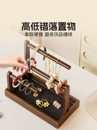 Multi-Layer Desktop Hair Accessory and Jewelry Organizer Stand