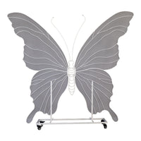 Wedding Arch Butterfly Iron Frame with Wheels for Event Decor