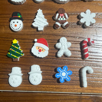 Christmas Plaster Doll DIY Painting Kit - Snowman, Santa, Christmas Tree, Reindeer Figurines