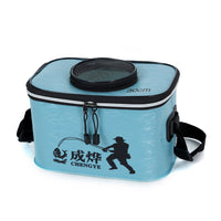 Portable Folding Fishing Bucket Thickened EVA Live Fish Container Large Capacity Fishing Box