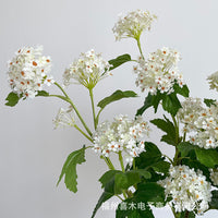 Artificial Snowball Hydrangea Stem for Home Decor and Photography Props