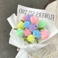 Macaron Mixed Color Pipe Cleaners for DIY Crafts and Kindergarten Activities