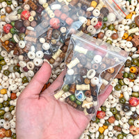 New Chinese Style Mixed Rice Bead Resin Ceramic Beads for DIY Bracelets and Necklaces