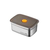 Stainless Steel Food Storage Container with Airtight Lid for Meal Prep, Picnic, and Refrigerator Organization