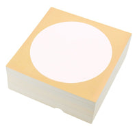 Calligraphy and Painting Cardboard Paper, Fully Sized Round and Fan-shaped Xuan Paper for Chinese Painting and Calligraphy, 10 Sheets