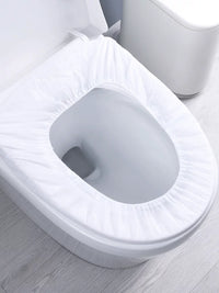 Disposable Toilet Seat Covers for Travel and Hotel Use, Non-Woven Fabric