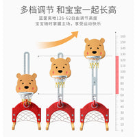 Cartoon Rocket Basketball Hoop Set for Kids - Indoor Shooting Game with Soccer Goal - 2-in-1 Small Home Entertainment Toy