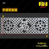 Wrought Iron Gate Fence Spearhead Ornaments for Garden and Courtyard Decor