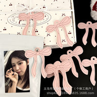 INS Pink Irregular Bowknot Gift Tags for DIY Decoration and Greeting Cards