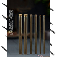 Glass Incense Tube with Wooden Stopper for Stick Incense