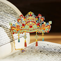 Chinese Style Metal Bookmark Gift Set for Students, Graduation, and Exams