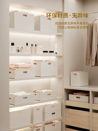 Right Angle Storage Bins for Bookshelves Cabinets and Kitchen Organization