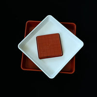 Square Plastic Plant Pot Saucer Tray Multi-color Thickened Flower Pot Base Drip Tray