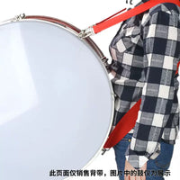 Bass Drum Shoulder Strap with Metal Hooks, 5cm Wide, for Marching Bands and Percussion Instruments