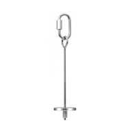 Stainless Steel Parrot Fruit and Vegetable Skewer Feeder Toy for Birds