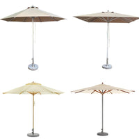 Outdoor Patio Umbrella with UV Protection, Windproof Sunshade for Beach, Pool, and Garden