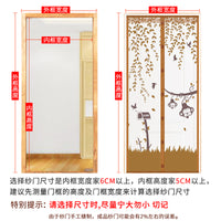 Magnetic Screen Door with Full Frame Hook & Loop, Heavy Duty Mesh Self-Sealing, Hands-Free Entry for Patio, Living Room