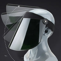 Welding Face Shield Headband Type Full Face Protection Lightweight Sunshade Welding Helmet