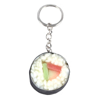 Realistic Japanese Sushi Food Keychain Charm