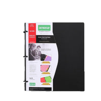 3-Hole Loose Leaf Binder with Removable Cover for Office Organization