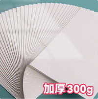Thick 300G Square Oil Pastel Paper A4 A3 A5 for Art Students