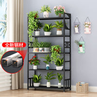 Multi-Tier Metal Plant Stand for Indoor Outdoor Balcony Garden