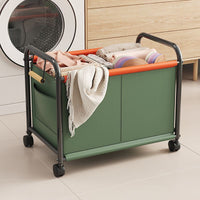 Large Capacity 4-Wheel Rolling Storage Cart for Toys and Sundries