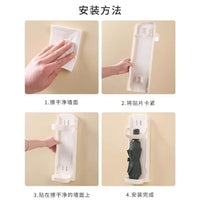Wall-Mounted Umbrella Holder for Home and Office, Punch-Free Entryway Umbrella Storage Rack