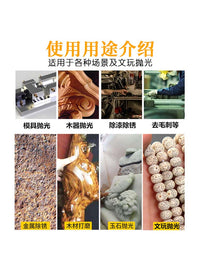 Rotary Tool Polishing and Grinding Brush Set for Rust Removal and Cleaning