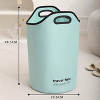 Foldable Foot Spa Bucket Portable Insulated Foot Bath Basin for Travel Home Use
