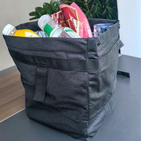 Car Trash Can 600D Oxford Cloth Waterproof Hanging Vehicle Waste Bin