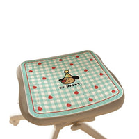 Summer Ice Silk Cooling Seat Cushion for Office Chairs and Stools, Breathable and Reversible