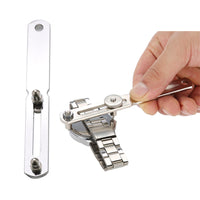 26-Piece Watch Repair Tool Kit for Battery Replacement, Band Adjustment, and Case Opening
