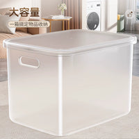 Clear Stackable Storage Bins with Lids for Toys, Snacks, and Clothing