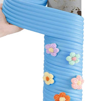 Pipe Decorative Cover for Exposed Plumbing, Fire Hoses, and AC Lines