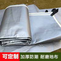 Outdoor PE Waterproof Ground Tarp for Camping Tent Footprint