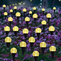 Solar LED Bubble Ball String Lights for Outdoor Garden Decoration