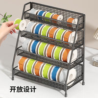 Iron Art Ribbon Storage Rack for Flower Shops and Craft Displays