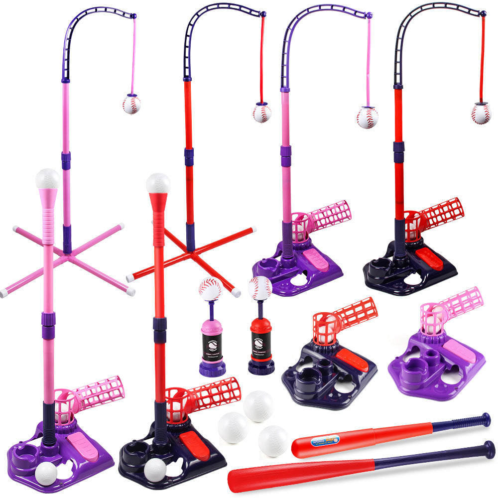 Kids' Baseball Pitching Machine Training Set - Indoor/Outdoor Sports Toy