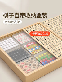 Magnetic Multi-Game Board Set for Kids - Chess, Checkers, Gobang, Ludo, and More