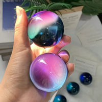 Tears of the Ocean & Heart of Africa Crystal Ball Figurines, Delta Force Inspired Collectibles