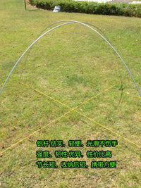 Aluminum Alloy Tent Poles for Single/Double Person Outdoor Tents, Folding Support Rods, Lightweight & Durable