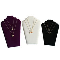 Human Face Bust Necklace Display Stand for Jewelry Counter