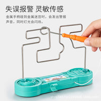 Electric Shock Maze Game for Focus Training and Hand-Eye Coordination