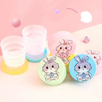 Portable Collapsible Silicone Travel Cup - Food-Grade, High-Temperature Resistant, Retractable Design