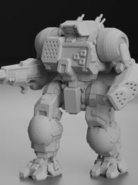 Sci-Fi Mecha Warrior Miniatures for Tabletop Wargames